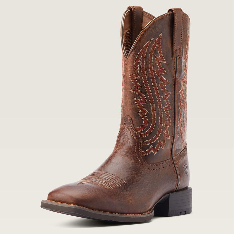 Almond Buff Ariat Sport Big Country Cowboy Boot | 80KVHJNYL