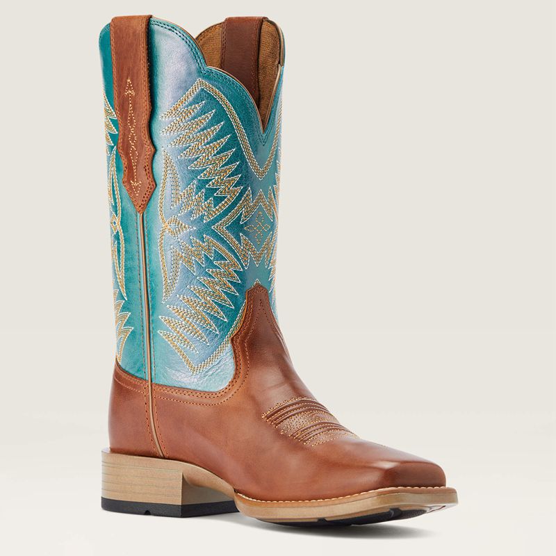 Almond Roca Ariat Odessa Stretchfit Western Boot | 43XVDITNM