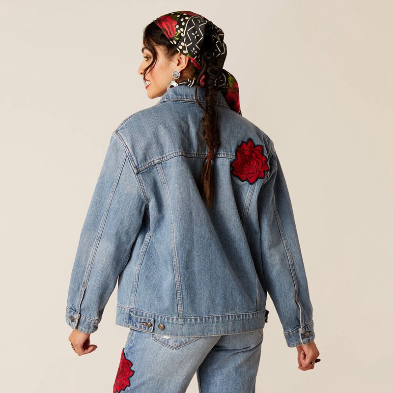 Anaheim Ariat Rodeo Quincy Trucker Jacket | 12TBFRONK