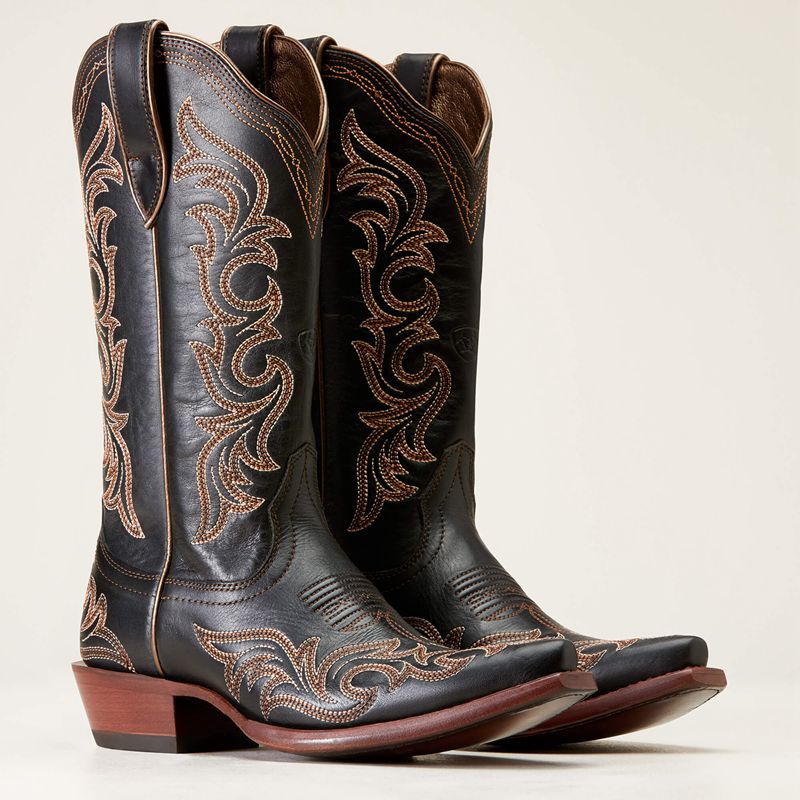 Ancient Black Ariat Hazen Western Boot | 63FLBCOAI