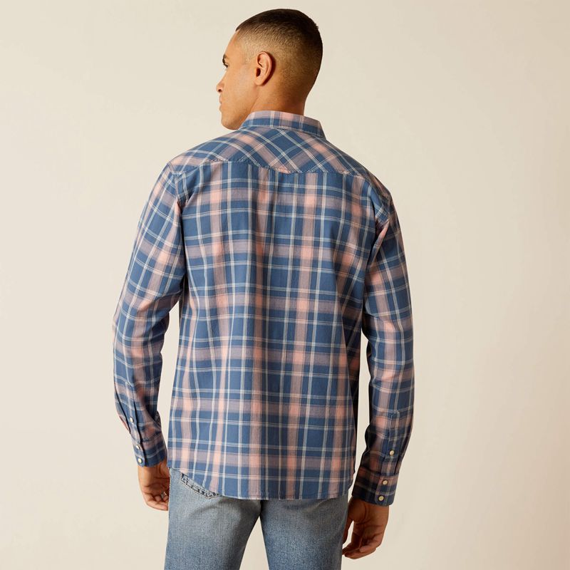 Antracite Ariat Hershy Retro Fit Shirt | 69NXDMVYG