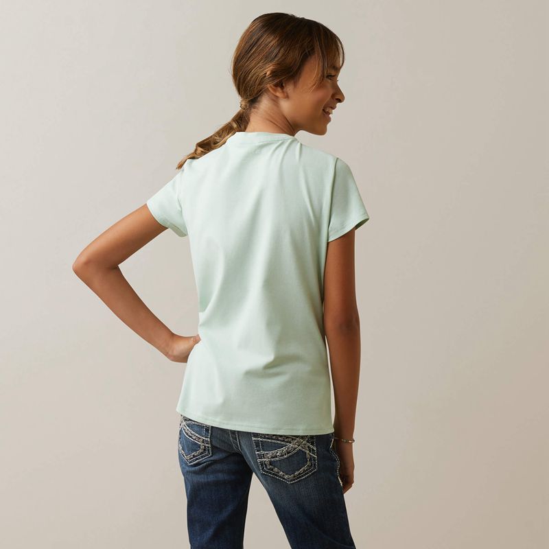 Aqua Foam Ariat Harmony T-Shirt | 41FDJOCKM