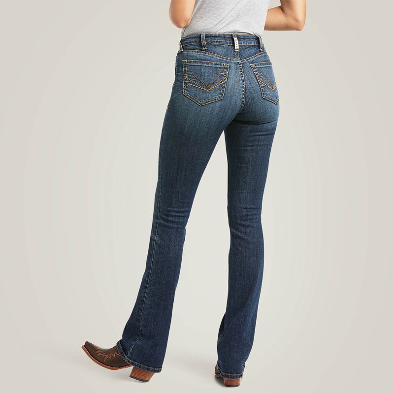 Arkansas Ariat R.E.A.L. High Rise Fernanda Boot Cut Jean | 38UQTROLH