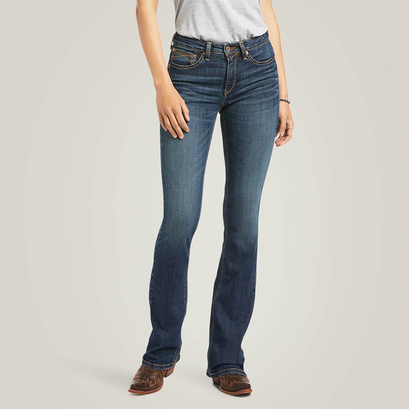 Arkansas Ariat R.E.A.L. High Rise Fernanda Boot Cut Jean | 38UQTROLH