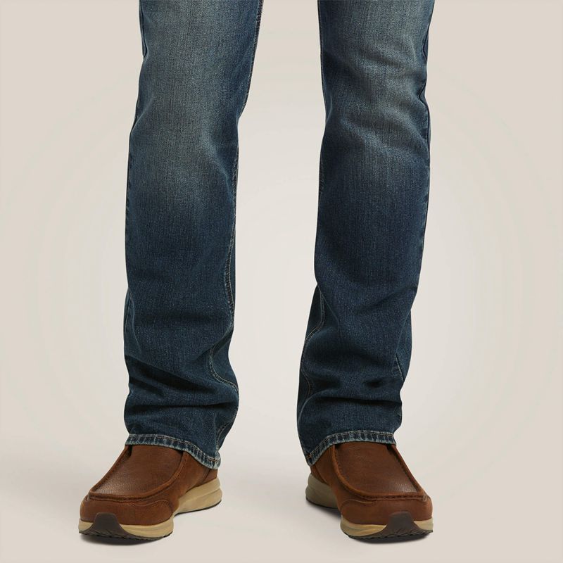 Asmu Blue Lake Ariat M7 Slim Premium Straight Jean | 20BDCJQIE