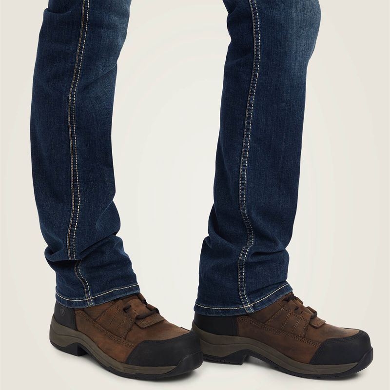 Atlanta Ariat Rebar Riveter Straight Jean | 62RDFSOAK