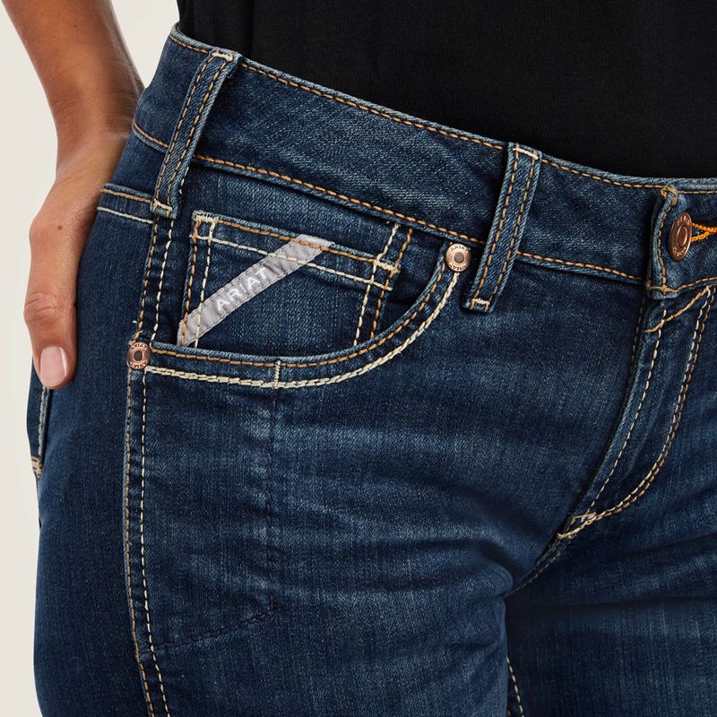 Atlanta Ariat Rebar Riveter Straight Jean | 62RDFSOAK