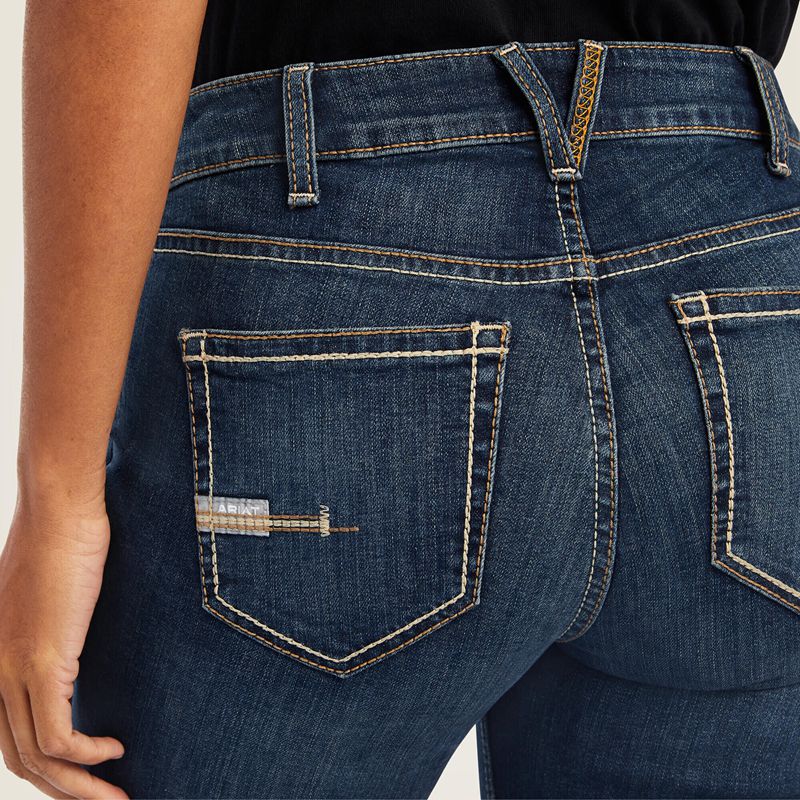 Atlanta Ariat Rebar Riveter Straight Jean | 62RDFSOAK