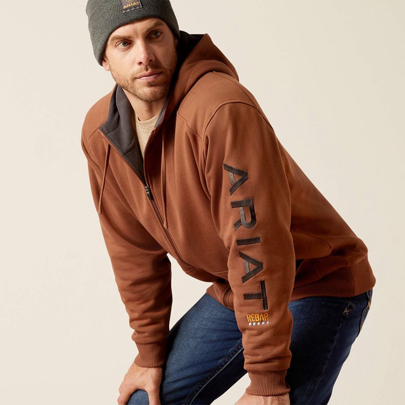 Aztec Ariat Rebar All-Weather Full Zip Hoodie | 27NSZULBX