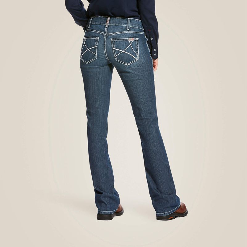 Azurite Ariat Fr Stretch Duralight Ella Jean | 39HNPMRVI