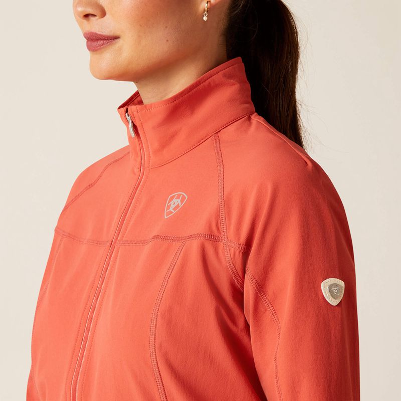 Baked Apple Ariat Agile Softshell Jacket | 96VBZKEYI