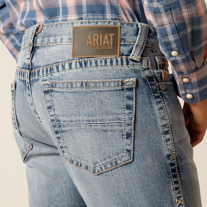 Baltimore Ariat M8 Modern Stretch Grizzly Slim Jean | 95LSIBXDU