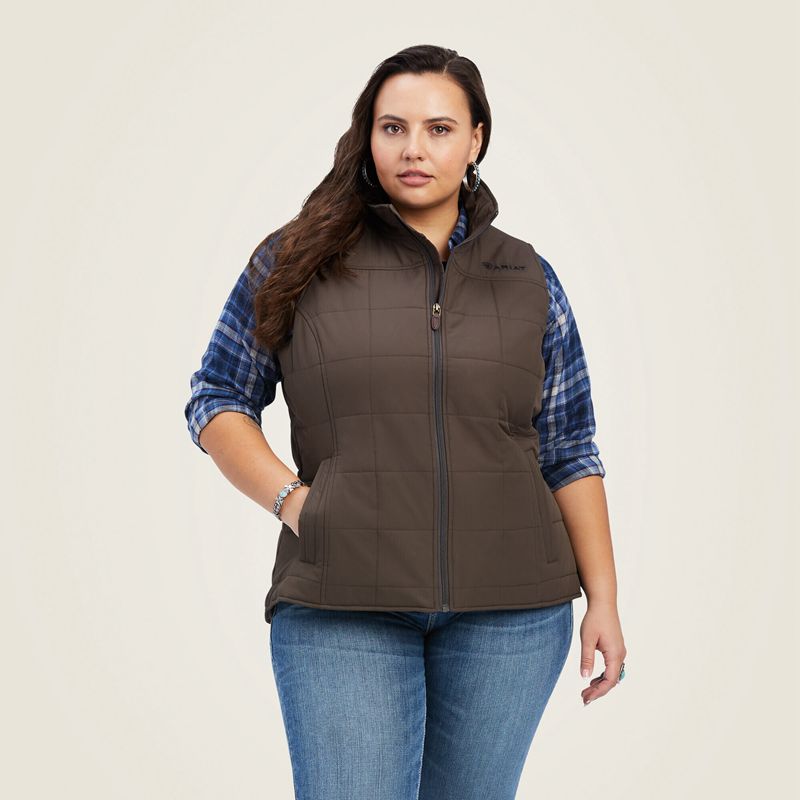 Banyan Bark Ariat Crius Insulated Vest | 16HFGUBCS