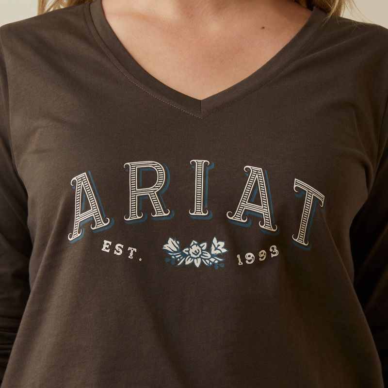 Banyan Bark Ariat Flora Tee | 45PXZNJFY