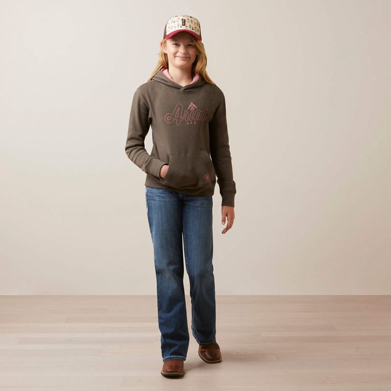 Banyan Bark Ariat Thunderbird Sweatshirt | 15CBLPTJO