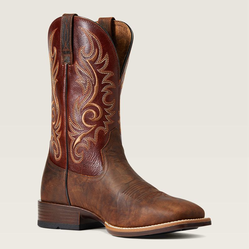 Bar Top Brown Ariat Lasco Ultra Western Boot | 75WZCETMQ