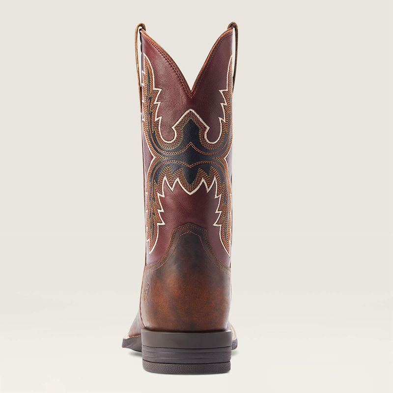 Bartop Brown Ariat Pay Window Western Boot | 40VNUPWKC