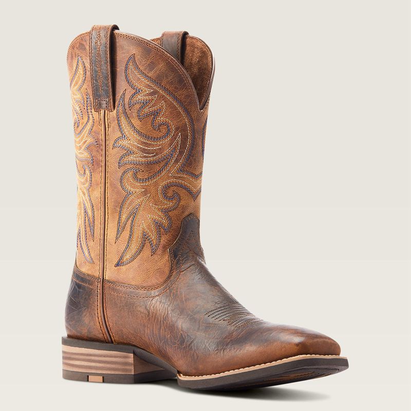 Bartop Brown Ariat Slingshot Cowboy Boot | 74JVDTNBQ