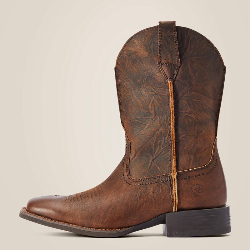 Bartop Brown Ariat Sport Rambler Western Boot | 18JEZCAWN