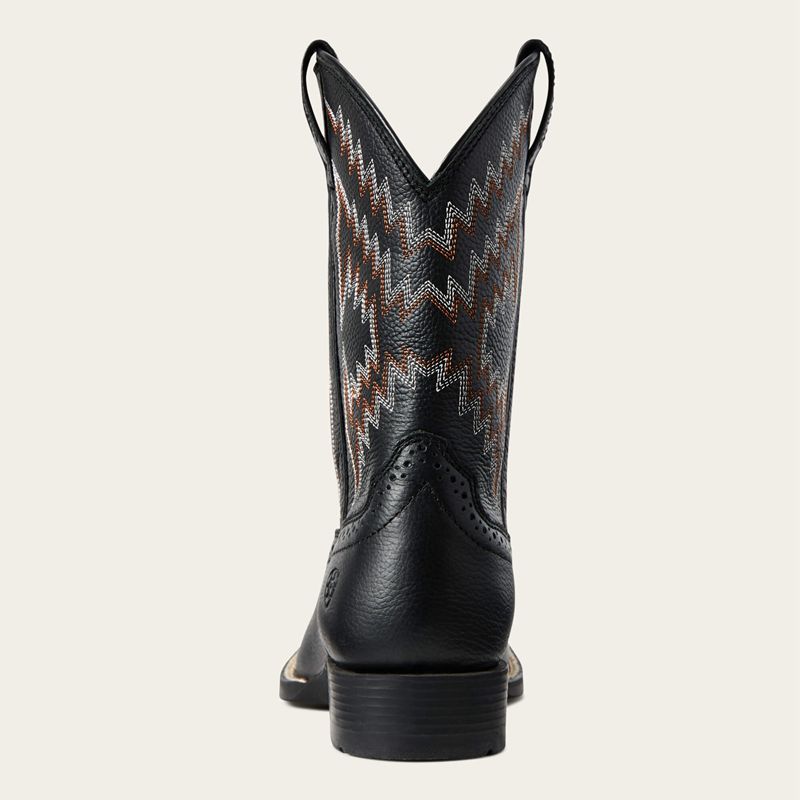 Bear Black Ariat Bk Tycoon Western Boot | 74ECNOFDQ