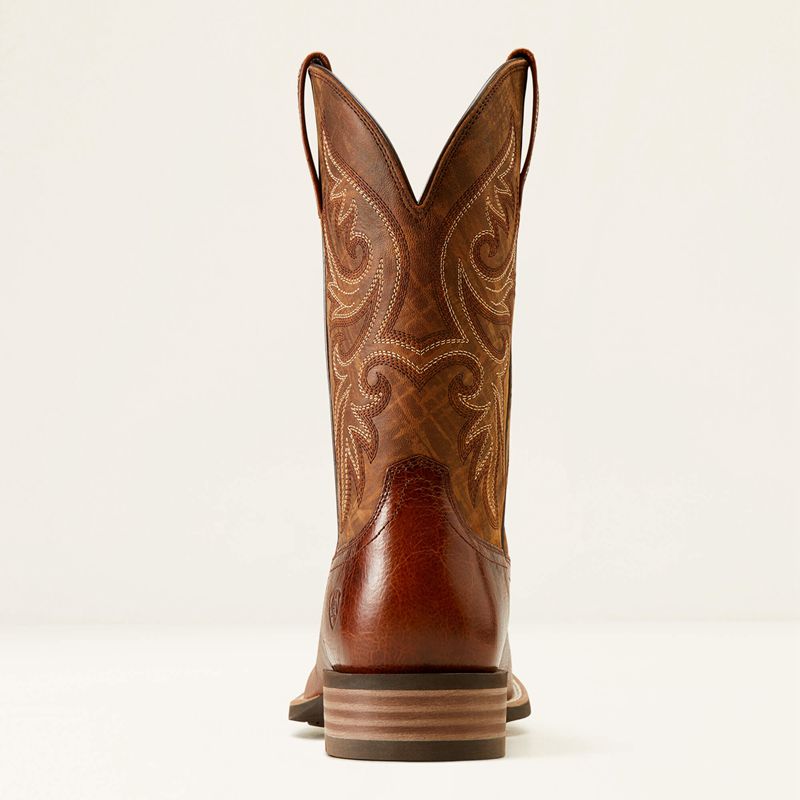 Beasty Brown/Rugged Tan Ariat Slingshot Cowboy Boot | 12JQNMKWI