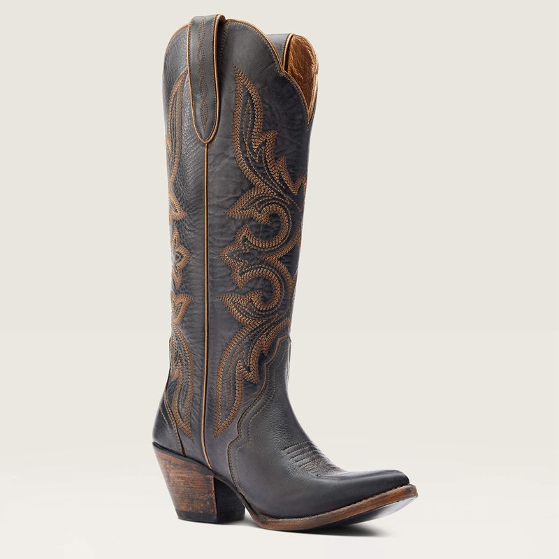 Beduino Black Ariat Belinda Stretchfit Western Boot | 96QEIFYXN