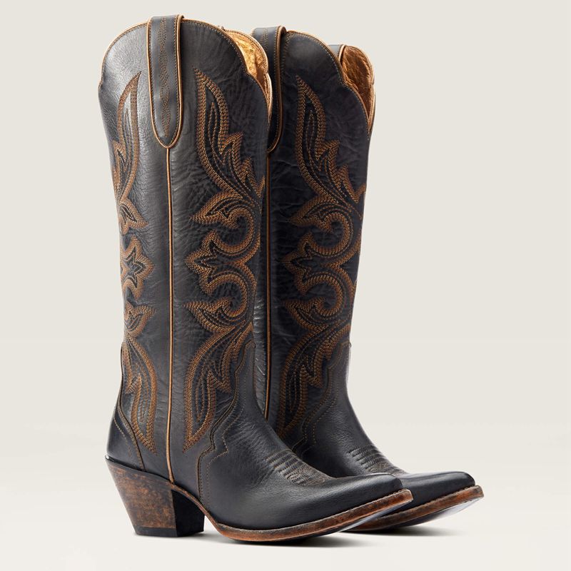 Beduino Black Ariat Belinda Stretchfit Western Boot | 96QEIFYXN