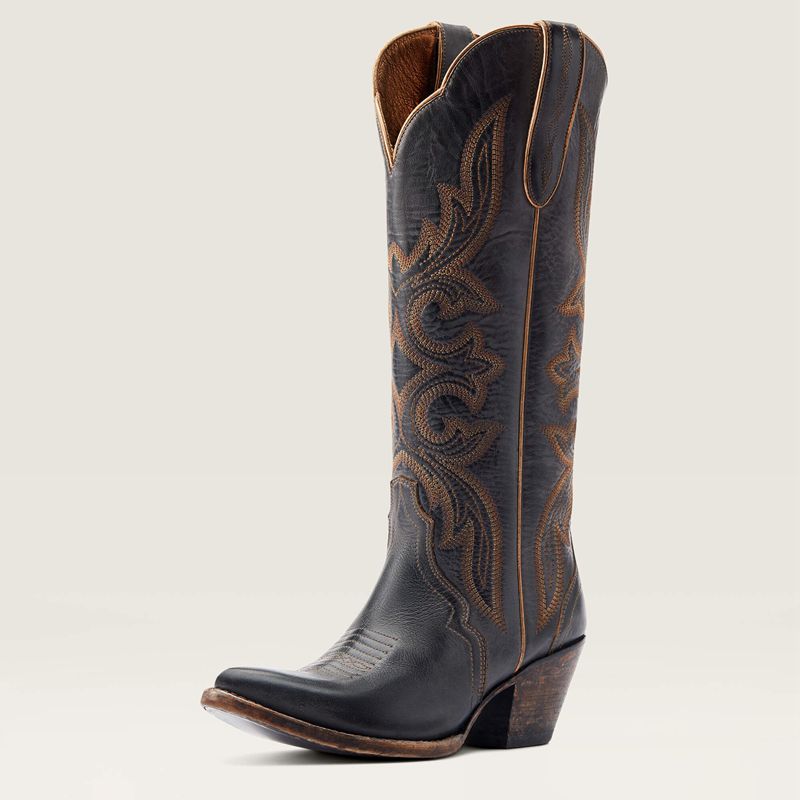 Beduino Black Ariat Belinda Stretchfit Western Boot | 96QEIFYXN