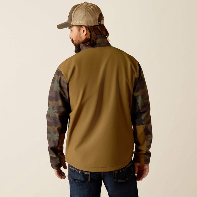 Beech Camo Ariat Logan Softshell Jacket | 53AFZDHLO