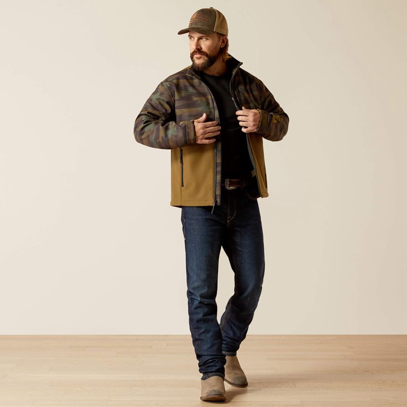 Beech Camo Ariat Logan Softshell Jacket | 53AFZDHLO