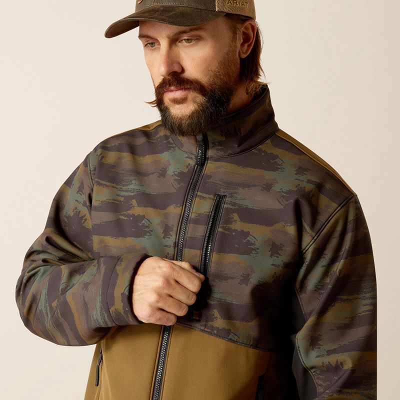 Beech Camo Ariat Logan Softshell Jacket | 53AFZDHLO