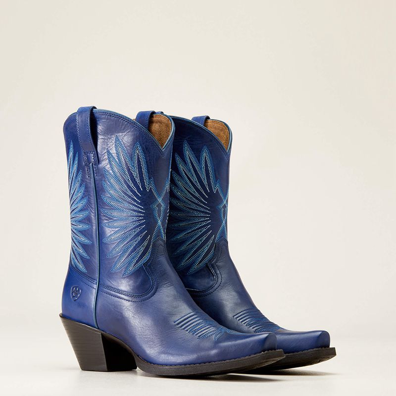 Bellbottom Blue Ariat Goldie Western Boot | 39YULANOR