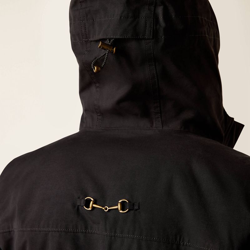 Black Ariat Argentium Parka | 81HYGKWAO