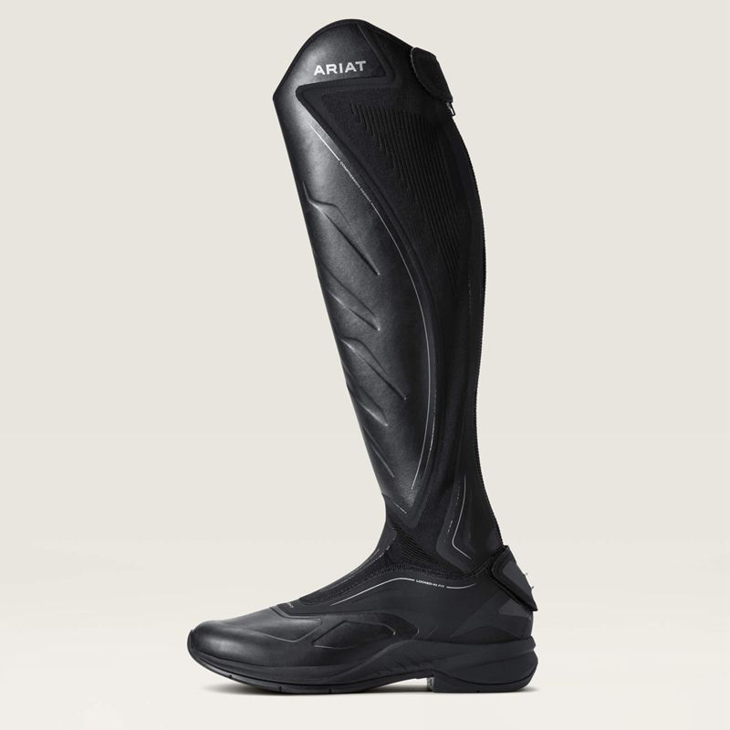 Black Ariat Ascent Tall Riding Boot | 71UIDGQHX