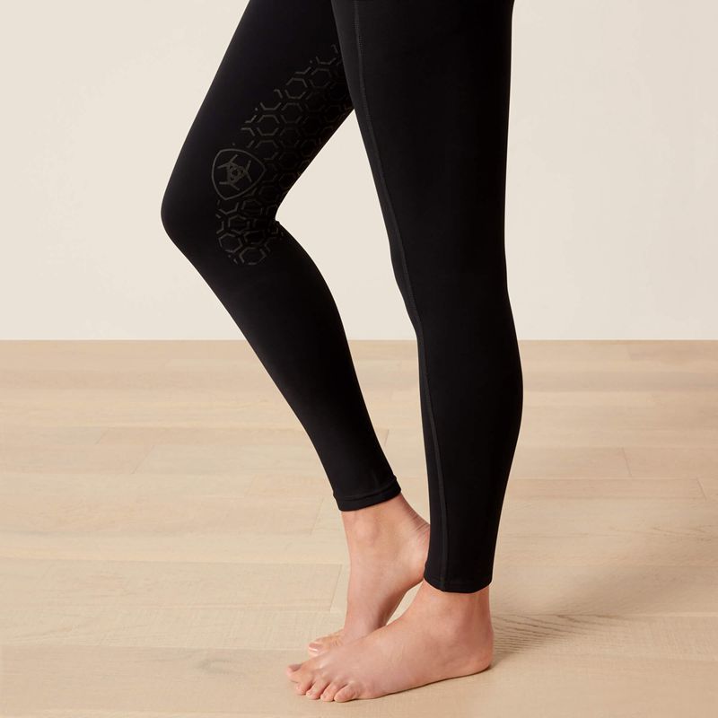 Black Ariat Avail Half Grip Tight | 01PULWYRB