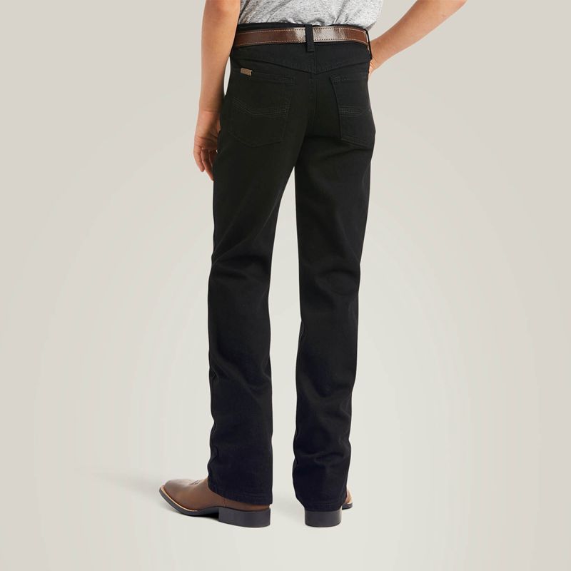 Black Ariat B5 Slim Stretch Legacy Straight Jean | 47GRKAJVX