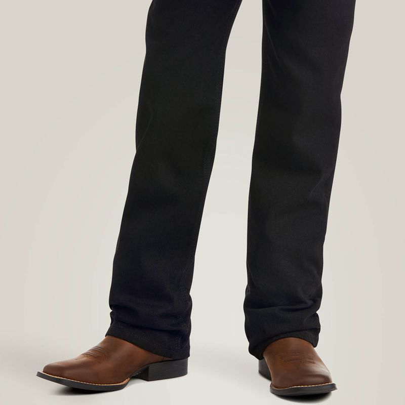 Black Ariat B5 Slim Stretch Legacy Straight Jean | 47GRKAJVX