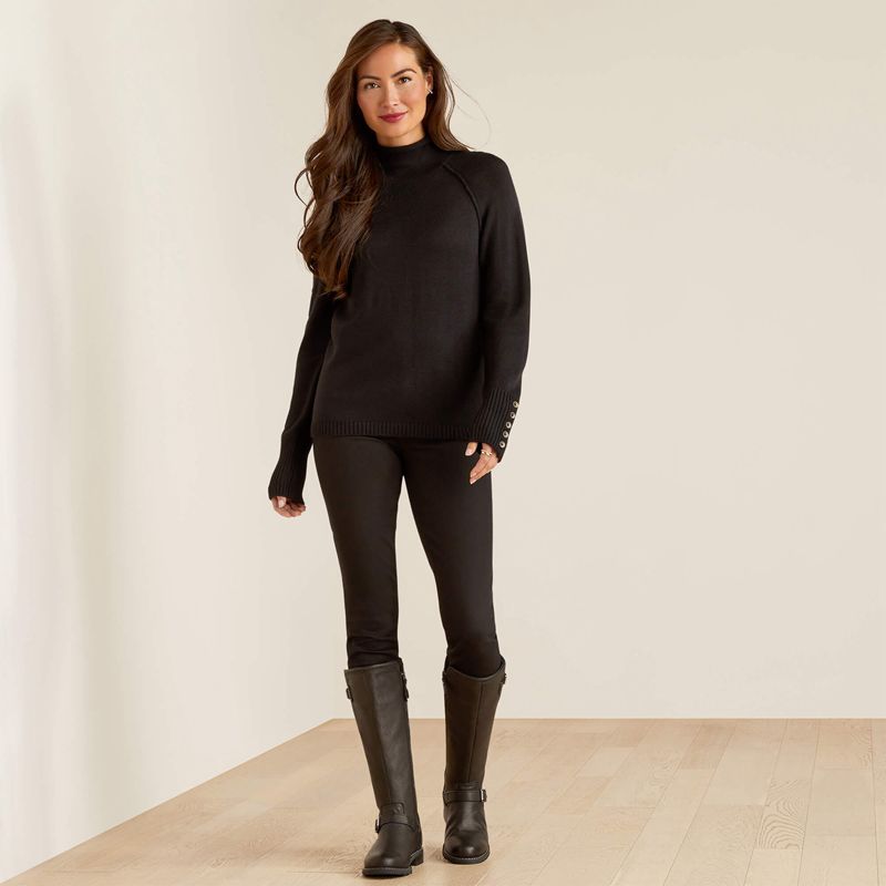 Black Ariat Bahia Sweater | 10XNMTFDH