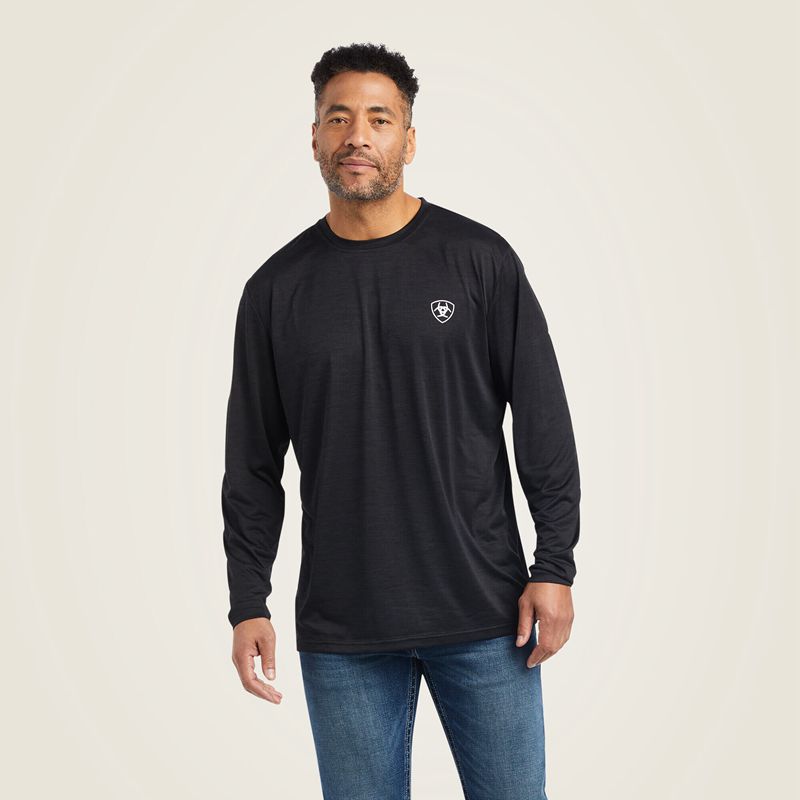 Black Ariat Charger Americana T-Shirt | 50YGNACZU