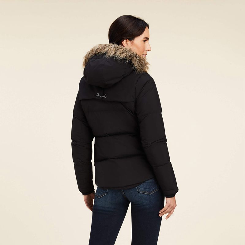 Black Ariat Clairborne Down Jacket | 91TPIKFDH