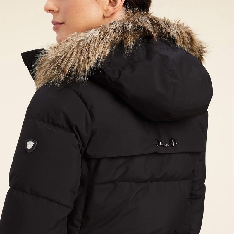 Black Ariat Clairborne Down Jacket | 91TPIKFDH