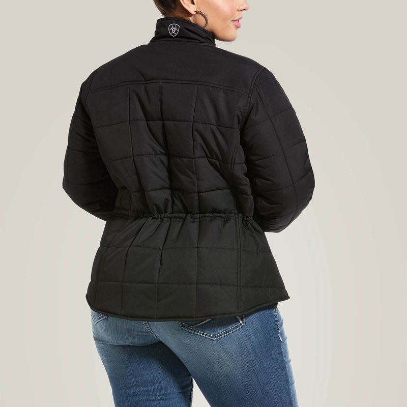 Black Ariat Crius Insulated Jacket | 35LVGDSBM