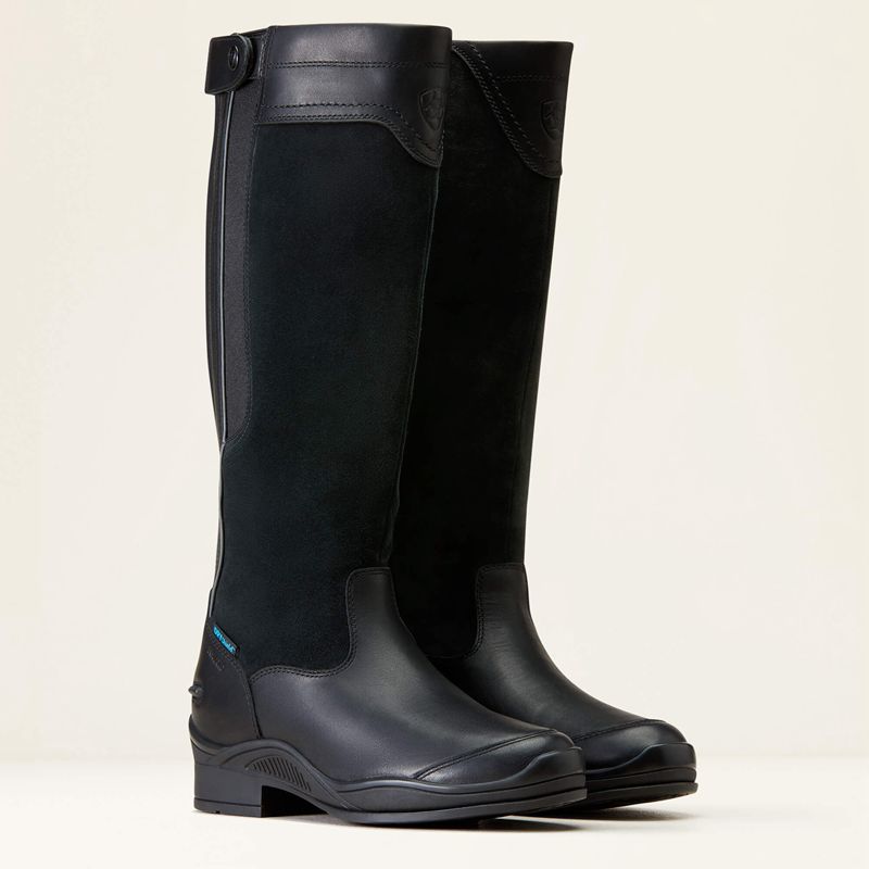 Black Ariat Extreme Pro Tall Waterproof Insulated Tall Riding Boot | 56ZWXRLHY