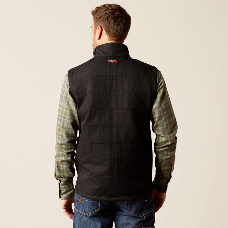 Black Ariat Fr Cloud 9 2.0 Insulated Vest | 42EXJCDQI