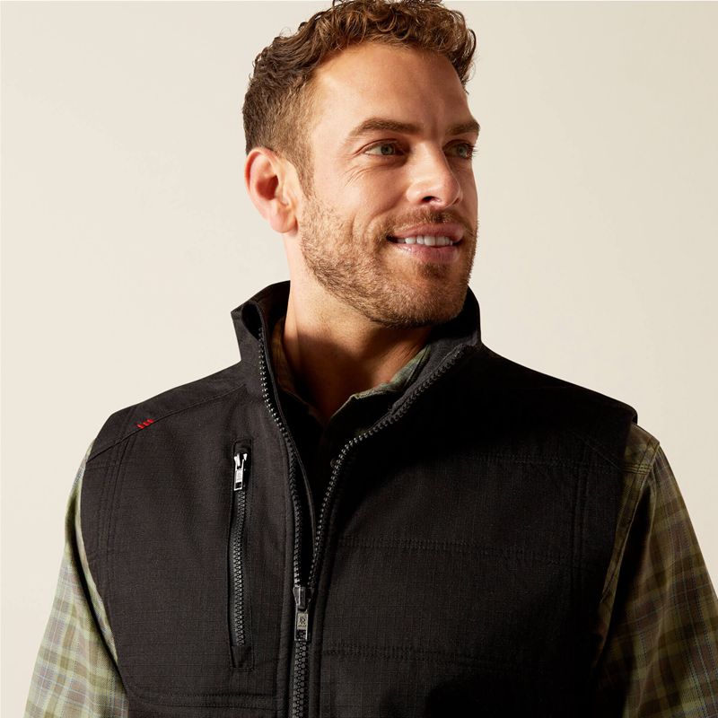 Black Ariat Fr Cloud 9 2.0 Insulated Vest | 42EXJCDQI