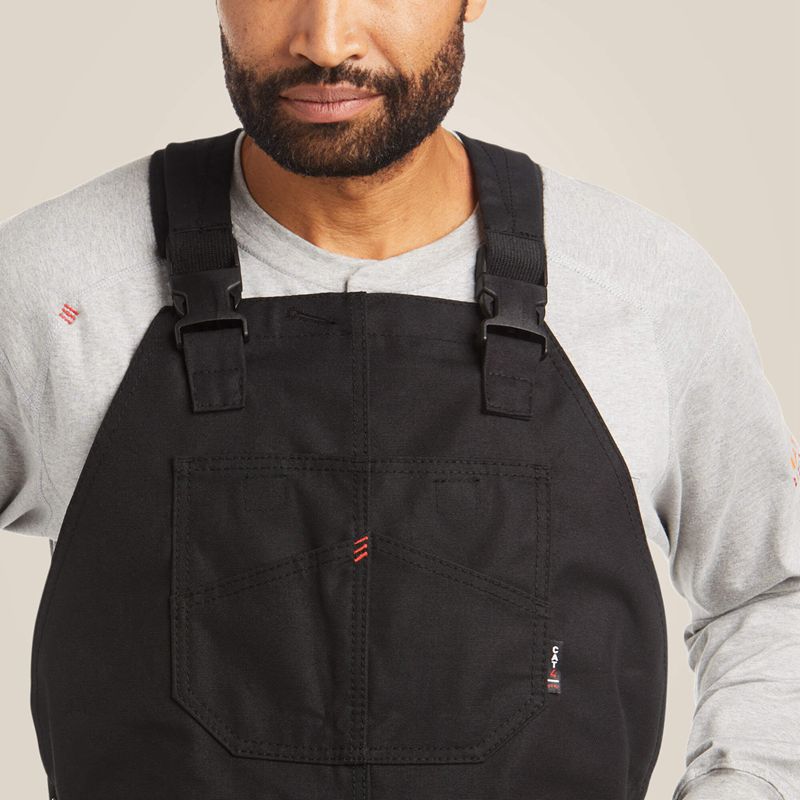 Black Ariat Fr Insulated Overall 2.0 Bib | 76YMRUXNZ