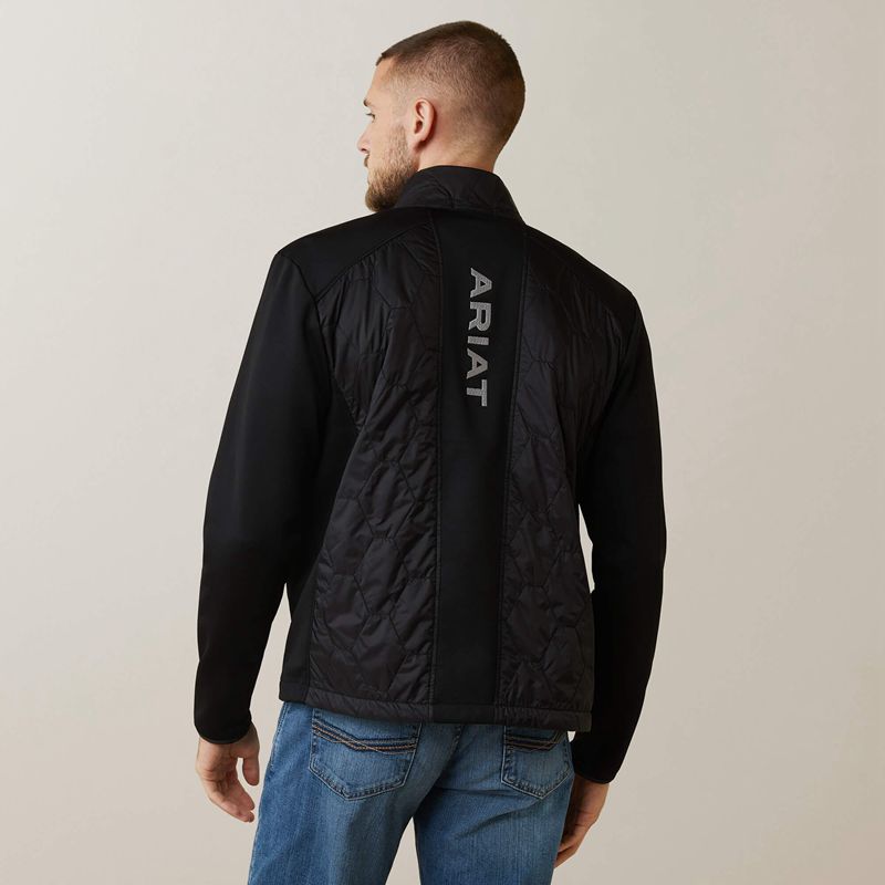 Black Ariat Fusion Insulated Jacket | 20AXFTRJG