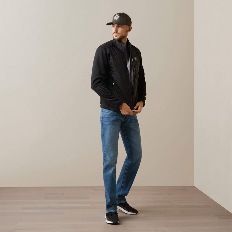 Black Ariat Fusion Insulated Jacket | 20AXFTRJG