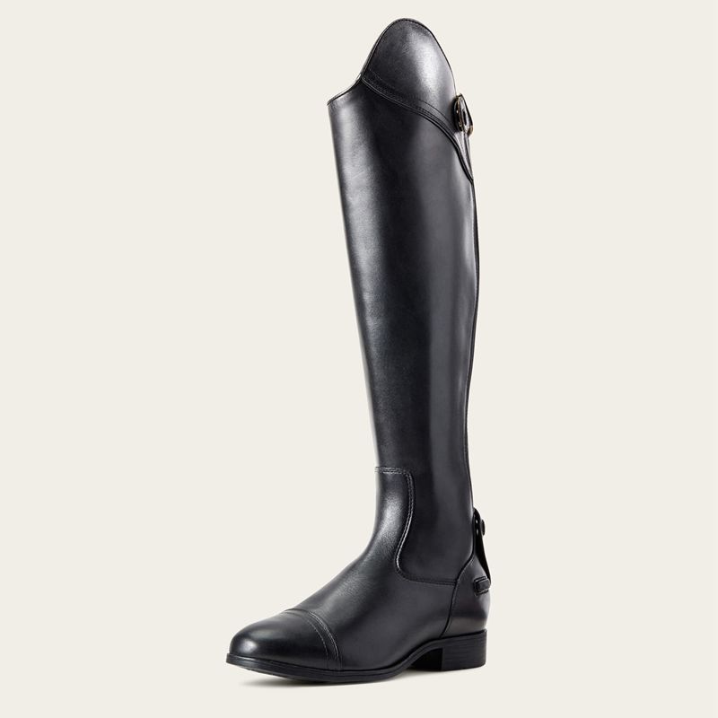 Black Ariat Kinsley Dress Tall Riding Boot | 81UMEANLS