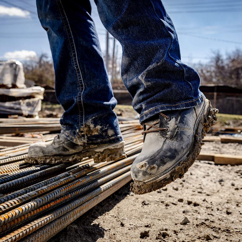 Black Ariat Logger Shock Shield Waterproof Work Boot | 57ZRAWBLM